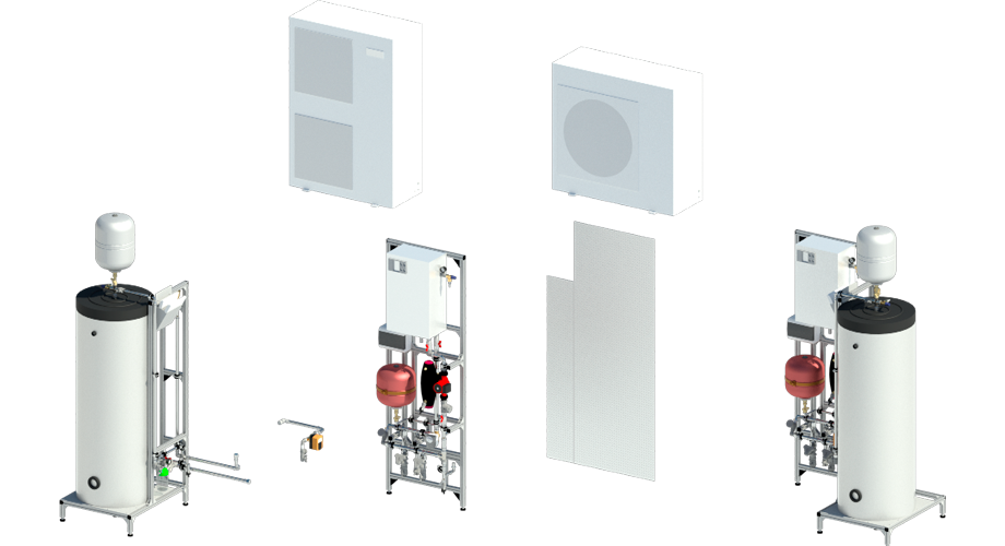 Конструктор блочно-модульной котельной HeatPumpBox-1 в Крымске